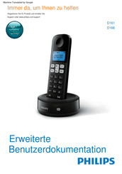 Philips D166 Benutzerdokumentation