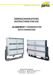 Seto 443001201-A Gebrauchsanleitung