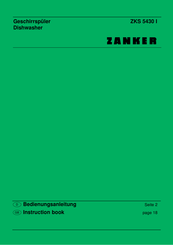 ZANKER ZKS 5430 I Bedienungsanleitung