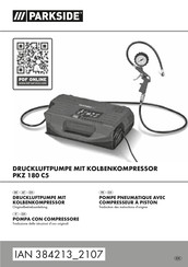 Parkside 384213 2107 Originalbetriebsanleitung