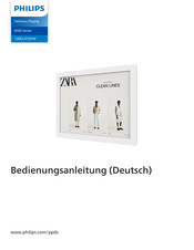 Philips Tableaux 13BDL4150IW/00 Bedienungsanleitung