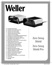 Weller Zero Smog Shield Pro Originalbetriebsanleitung