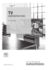 Grundig 22 VLE 4528 BF Bedienungsanleitung