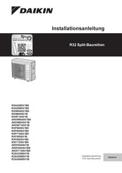 Daikin RXM50A5V1B9 Installationsanleitung