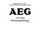 AEG CTV 5521 Bedienungsanleitung