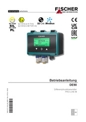 Fischer PRO-LINE DE90 Betriebsanleitung