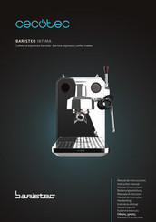 Cecotec BARISTEO INTIMA Bedienungsanleitung