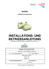 Kingspan environmental Klargester BioSafe2 Handbücher | ManualsLib