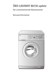 AEG OKO-LAVAMAT 86730 update Benutzerinformation