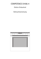 AEG COMPETENCE E4106-4 Gebrauchsanweisung