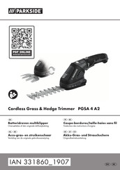 Parkside 331860 1907 Originalbetriebsanleitung
