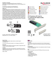 Delock 90777 Bedienungsanleitung