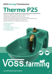 VOSS.farming Thermo P25-24 V plus Bedienungsanleitung