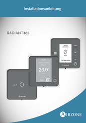 Airzone RADIANT365 Installationsanleitung