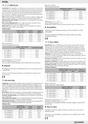 Powerfix Profi 303959 Kurzanleitung