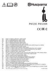 Husqvarna PW 235R Bedienungsanleitung