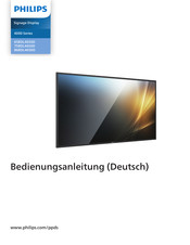 Philips D Line 43BDL4511D/00 Bedienungsanleitung