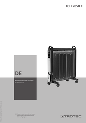 Trotec TCH 2050 E Bedienungsanleitung