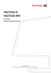 ViewSonic VA2732A-H-W Bedienungsanleitung