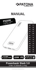 PATONA PREMIUM Stark 3.0 Bedienungsanleitung