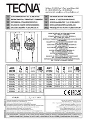 TECNA 9503RL Betriebsanleitung