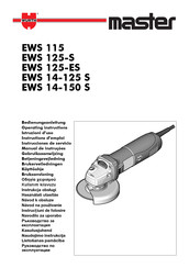 Würth Master EWS 14-125 S Bedienungsanleitung