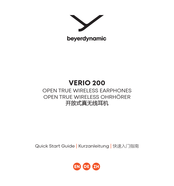 Beyerdynamic Verio 200 Kurzanleitung