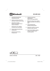 EINHELL GC-AW 6333 Originalbetriebsanleitung