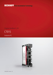 Beckhoff C7015 Handbuch