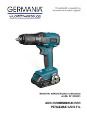 Germania AKN 20 Brushless Original Bedienungsanleitung