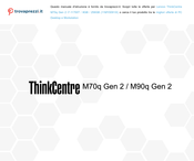 Lenovo ThinkCentre M70q Gen 2 Bedienungsanleitung