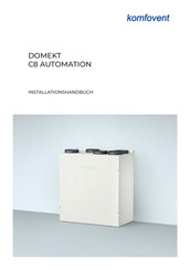 Komfovent DOMEKT C8 automation Installationshandbuch