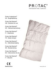Protac Ball Blanket Gebrauchsanweisung
