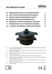 Silva Homeline PK-M 800 Bedienungsanleitung/Sicherheitshinweise
