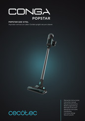 cecotec CONGA POPSTAR 600 VITAL Bedienungsanleitung