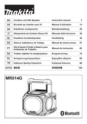 Makita MR014G Betriebsanleitung