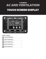 Dometic VMD2.5 Display Montage- Und Bedienungsanleitung