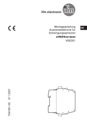 Ifm Efector800 VSE001 Montageanleitung