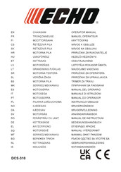 Echo DCS-310 Bedienungshandbuch