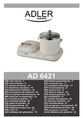 Adler europe AD 6421 Bedienungsanweisung