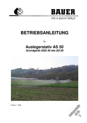 Bauer AS 50 Betriebsanleitung