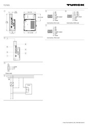 turck 100009353 Kurz- Betriebsanleitung