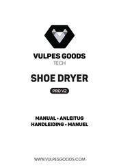 Vulpes Goods PRO V2 Bedienungsanleitung