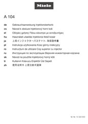 Miele A 104 Gebrauchsanweisung
