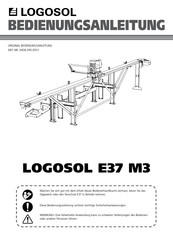 Logosol E37 M3 Bedienungsanleitung