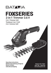 Batavia FIXX Serie Bedienungsanleitung