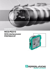 Pepperl+Fuchs WCS-PG310 Handbuch