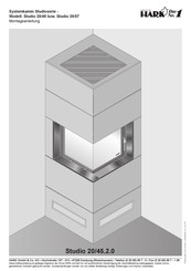 Hark Studio 20/45.2.0 Montageanleitung