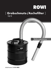 Rowi 18/2 Bedienungsanleitung