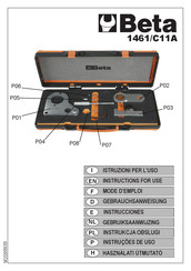 Beta 1461/C11A Gebrauchsanweisung